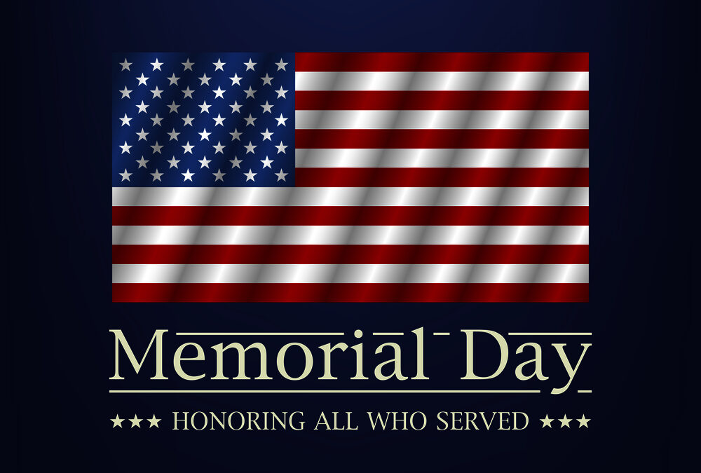 Have a great Memorial Day weekend from B. Chaney Improvements in Charleston, SC