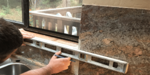 Granite countertops installed by B. Chaney Improvements