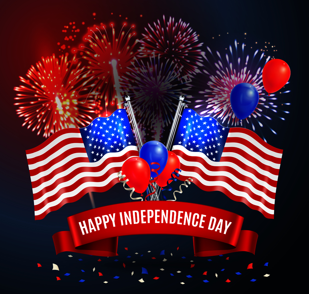 Happy Independence Day From B. Chaney building company in Charleston, SC